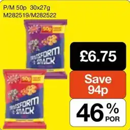 Booker Wholesale Transform snack offer