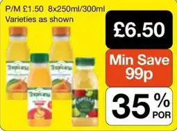 Booker Wholesale Tropicana juice offer