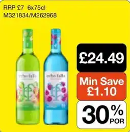 Booker Wholesale Echo Falls offer