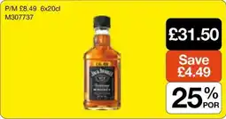 Booker Wholesale Jack Daniel's offer