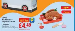 Lidl Lupilu Roast Chicken / Gingerbread House offer