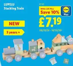 Lidl Lupilu Stacking Train offer