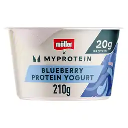 Iceland Müller Myprotein Yogurt Blueberry Flavour 210g offer