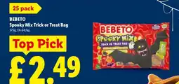 Lidl BEBETO Spooky Mix Trick or Treat Bag offer