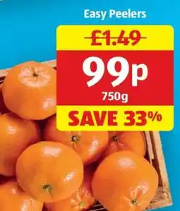 Aldi Easy Peelers offer