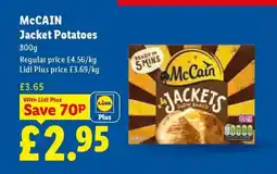 Lidl McCain Jacket Potatoes offer