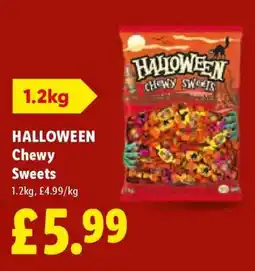 Lidl Halloween Chewy Sweets offer