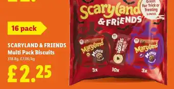 SCARYLAND & FRIENDS Multi Pack Biscuits