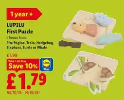 Lidl LUPILU First Puzzle offer