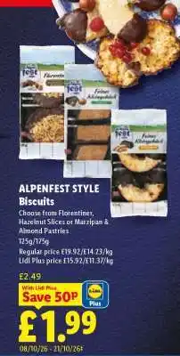 ALPENFEST STYLE Biscuits