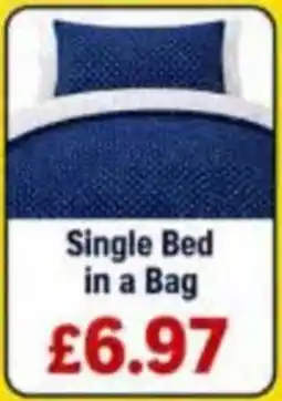 TJ Hughes Single Bed in a Bag offer