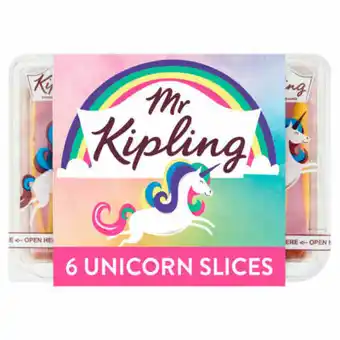 Asda Mr Kipling Unicorn Slices offer