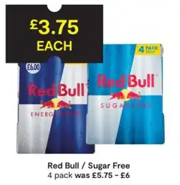 SuperValu Red Bull sugar free offer