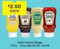 SuperValu Heinz sauce range offer