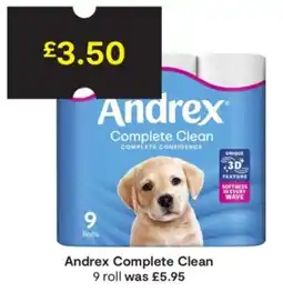 SuperValu Andrex Complete Clean offer