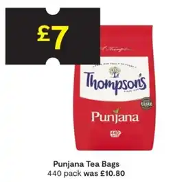 SuperValu Thompson's Punjana Tea Bags offer