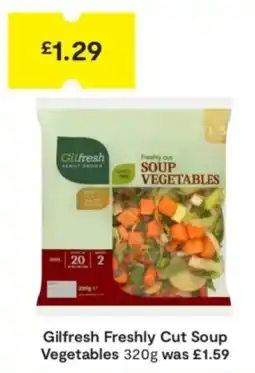 SuperValu Gilfresh freshly cut soup vegetables offer