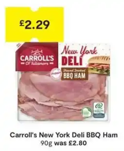 SuperValu Carroll's New York Deli BBQ Ham offer