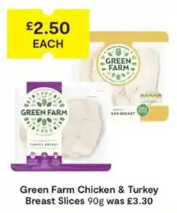 SuperValu Green Farm Chicken & Turkey Breast Slices offer