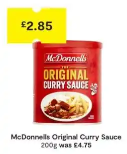 SuperValu McDonnells original curry sauce offer