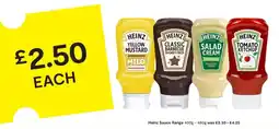SuperValu Heinz sauce range offer