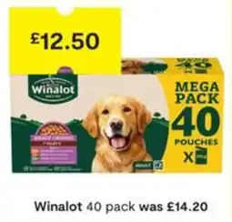 SuperValu Winalot 40 pack offer