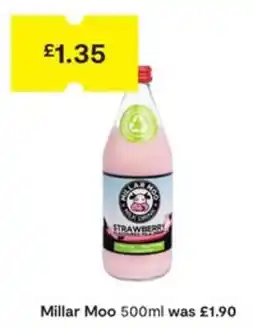 SuperValu Millar Moo strawberry milk drink offer