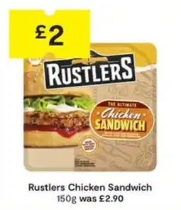 SuperValu Rustlers chicken sandwich offer