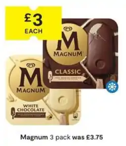 SuperValu Magnum ice cream offer