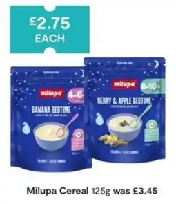 SuperValu Milupa Cereal offer