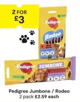 SuperValu Pedigree jumbone / rodeo offer
