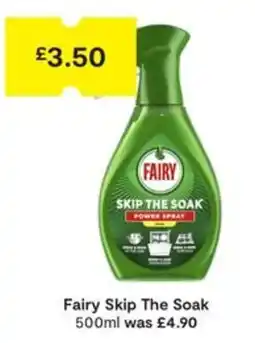 SuperValu Fairy skip the soak offer