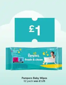 SuperValu Pampers baby wipes offer