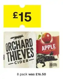 SuperValu Orchard thieves cider offer