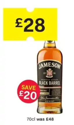 SuperValu Jameson black barrel offer