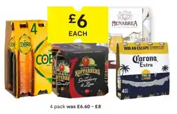 SuperValu Cobra cider offer