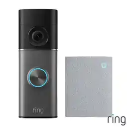Costco Ring Battery Video Doorbell Pro (Gen 2) Deep Silver + Chime (3rd Gen) offer