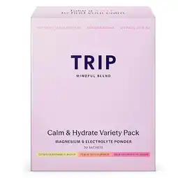 Costco Trip Calm & Hydrate Electrolyte Powder Variety Pack, 30 Count offer