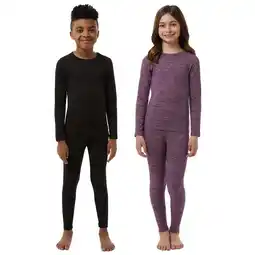 Costco 32 Degrees Heat Kids Plush Base Layer Set offer