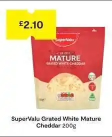 SuperValu SuperValu Grated White Mature Cheddar 200g offer