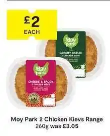 SuperValu Moy Park 2 Chicken Kievs Range offer
