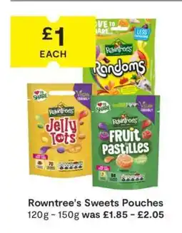 SuperValu Rowntree's Sweets Pouches offer
