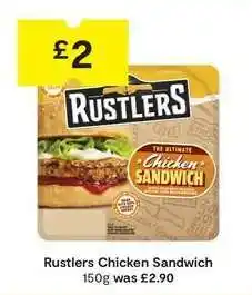 SuperValu Rustlers Chicken Sandwich offer