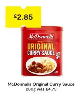 SuperValu McDonnells Original Curry Sauce offer