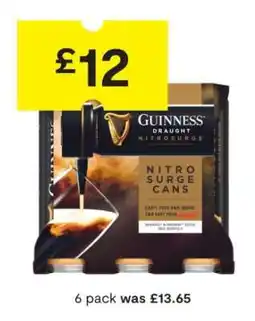 SuperValu Guinness Draught Nitrosurge offer