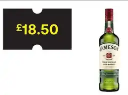 SuperValu Jameson Irish Whiskey offer