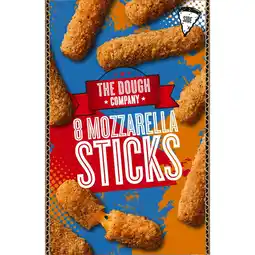 Iceland The Dough Company 8 (Approx.) Mozzarella Sticks 192g offer