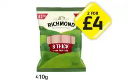 Londis Richmond Sausages offer