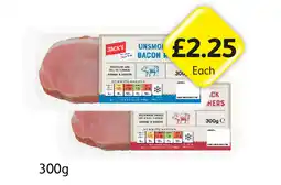 Londis Unsmoked Back Bacon Rashers, Smoked offer