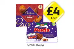 Londis Cadbury Biscoff Balls, Puds offer